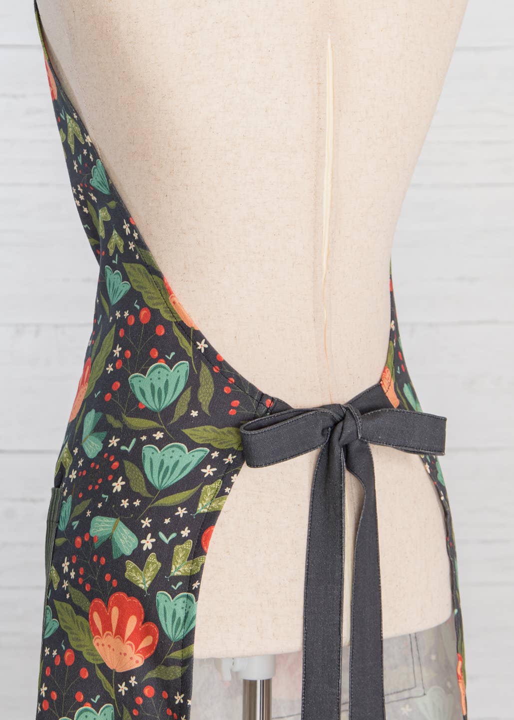 May Flowers Cotton Apron