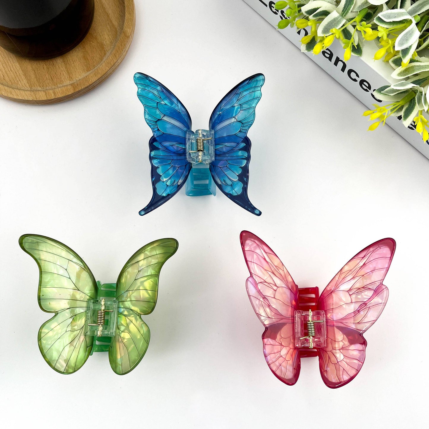 Butterfly Hair Claw Clip