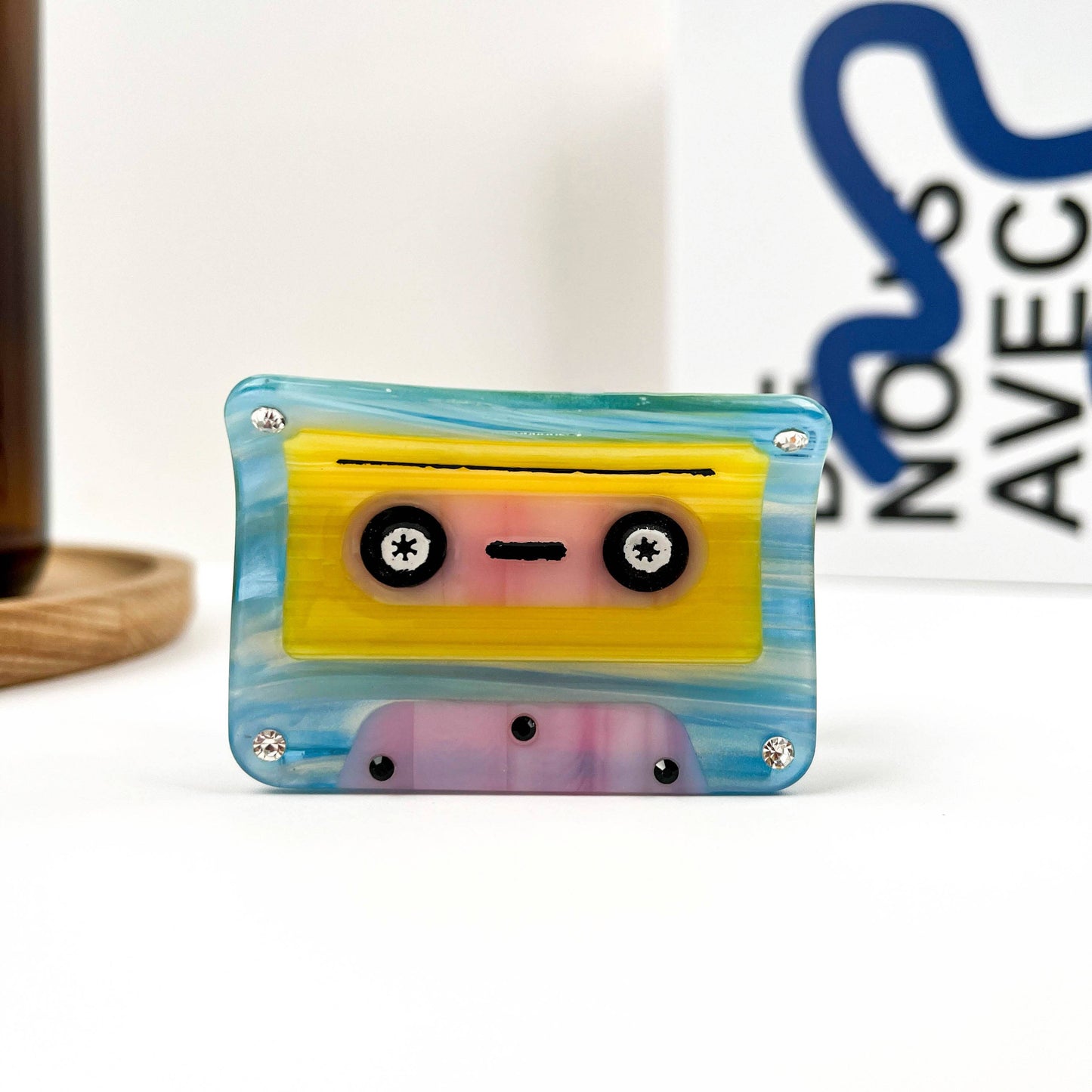 Tape Hair Claw Clip