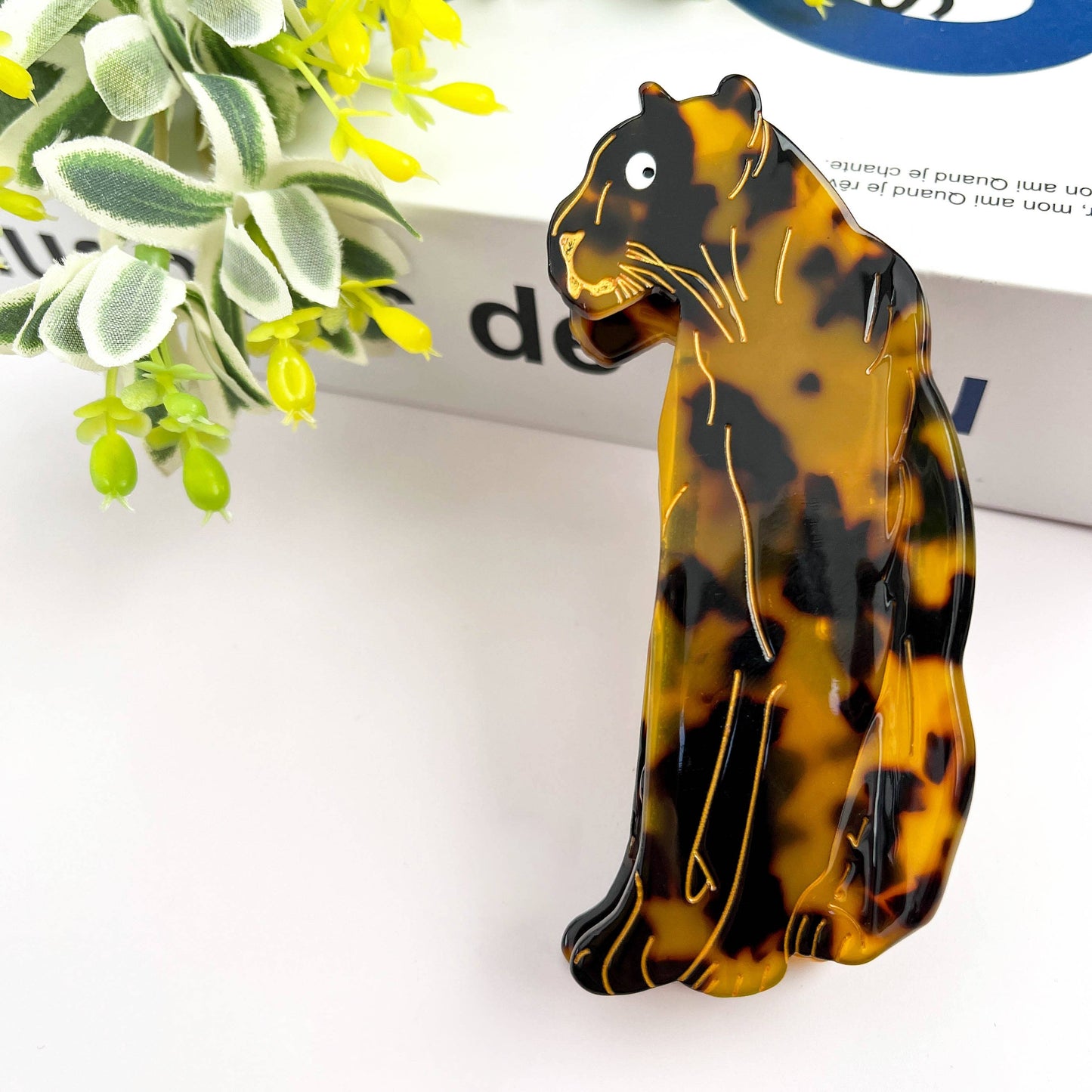 Jaguar Hair Claw Clip