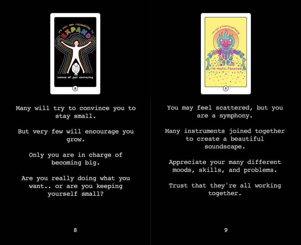Rainbow Brainskull Oracle Deck by Ramin Nazer