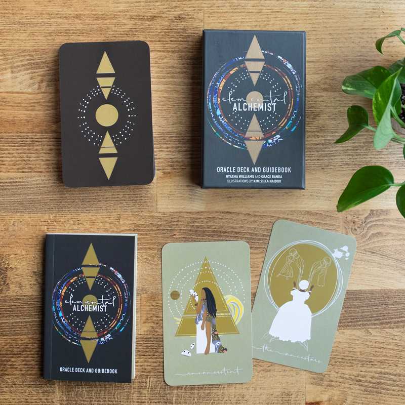Elemental Alchemist Oracle Deck and Guidebook by Nyasha Williams