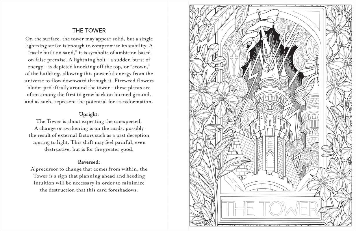 Tarot Coloring by Alexis E. Thomson