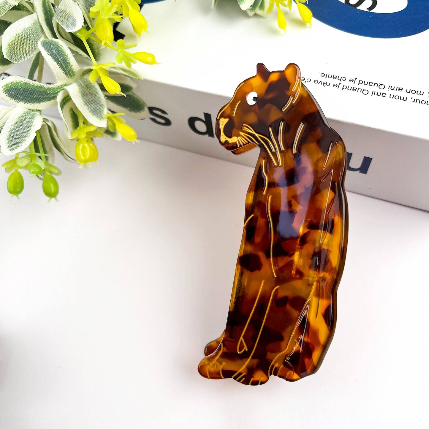 Jaguar Hair Claw Clip