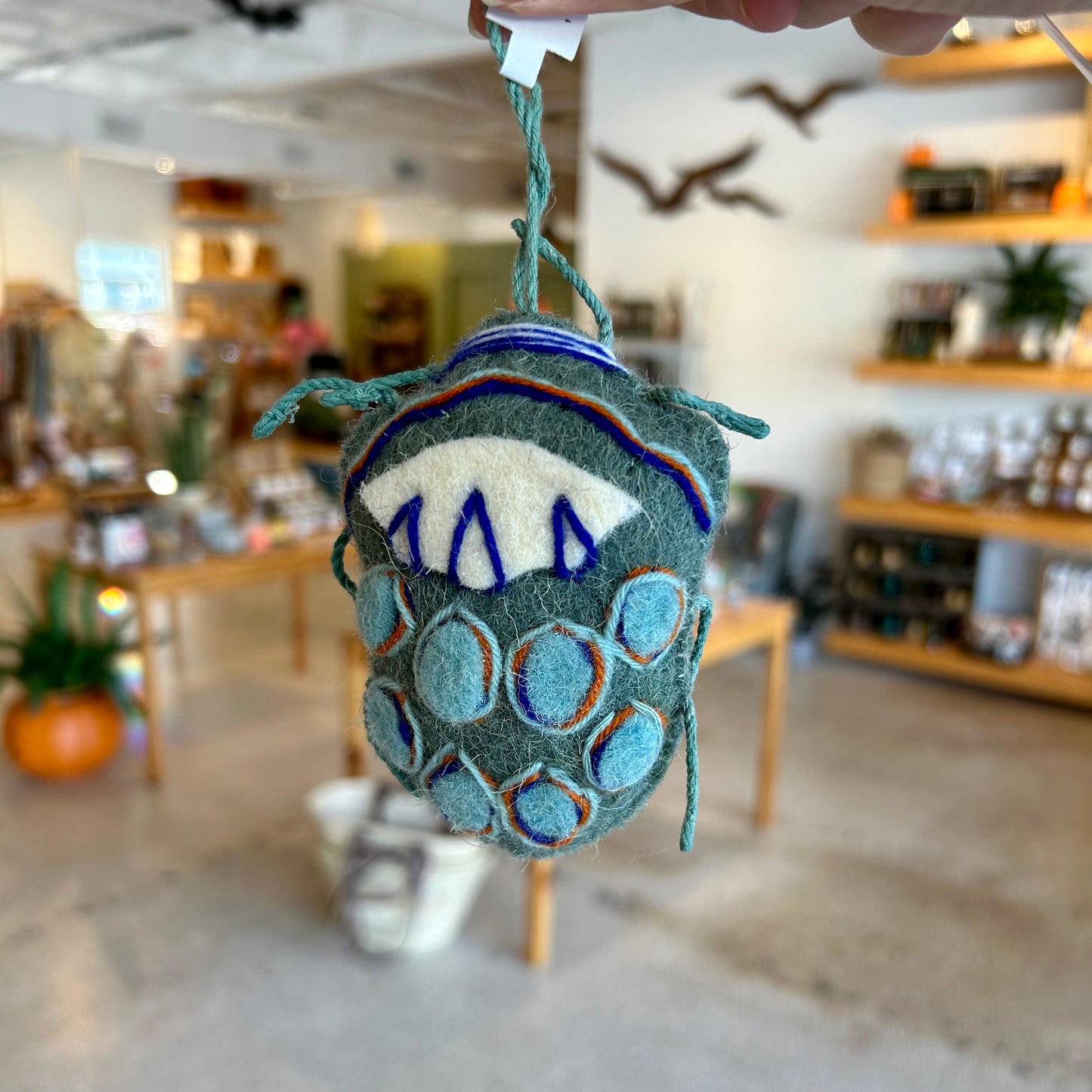 Handmade Wool Felt Insect Ornament