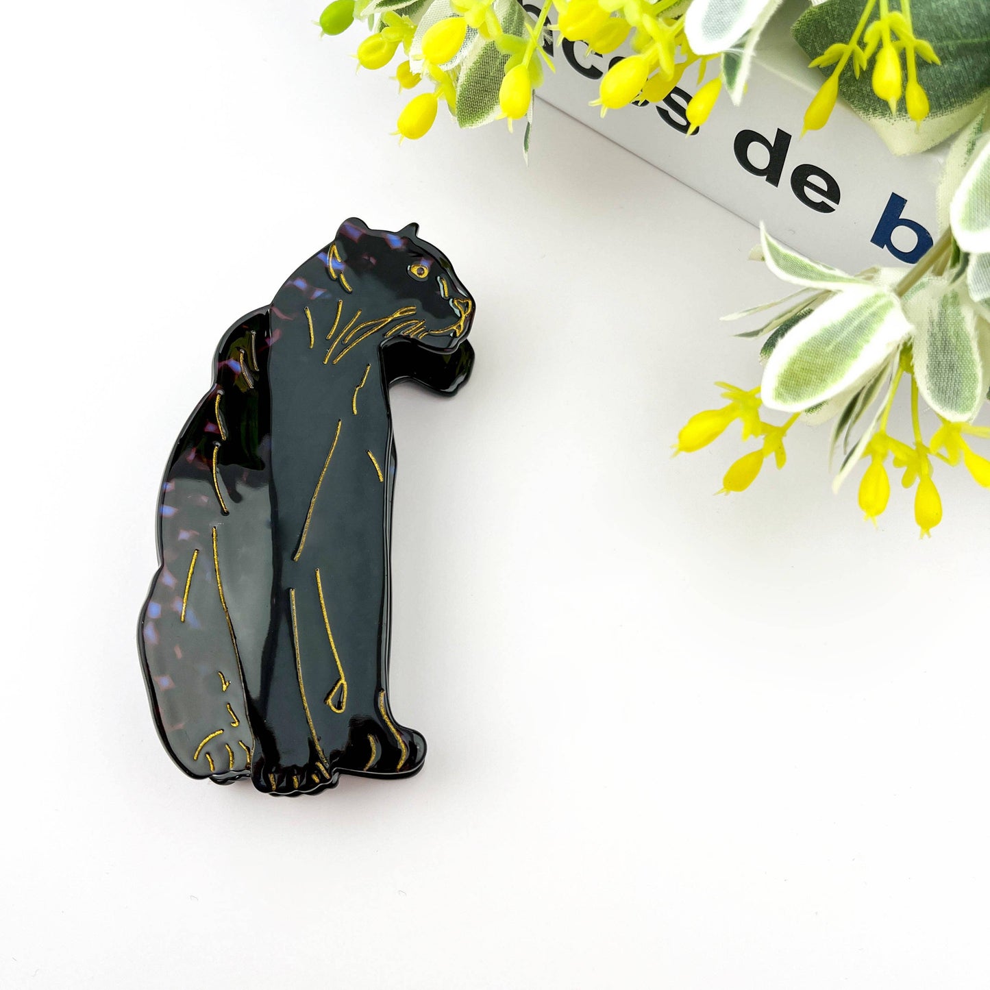 Jaguar Hair Claw Clip