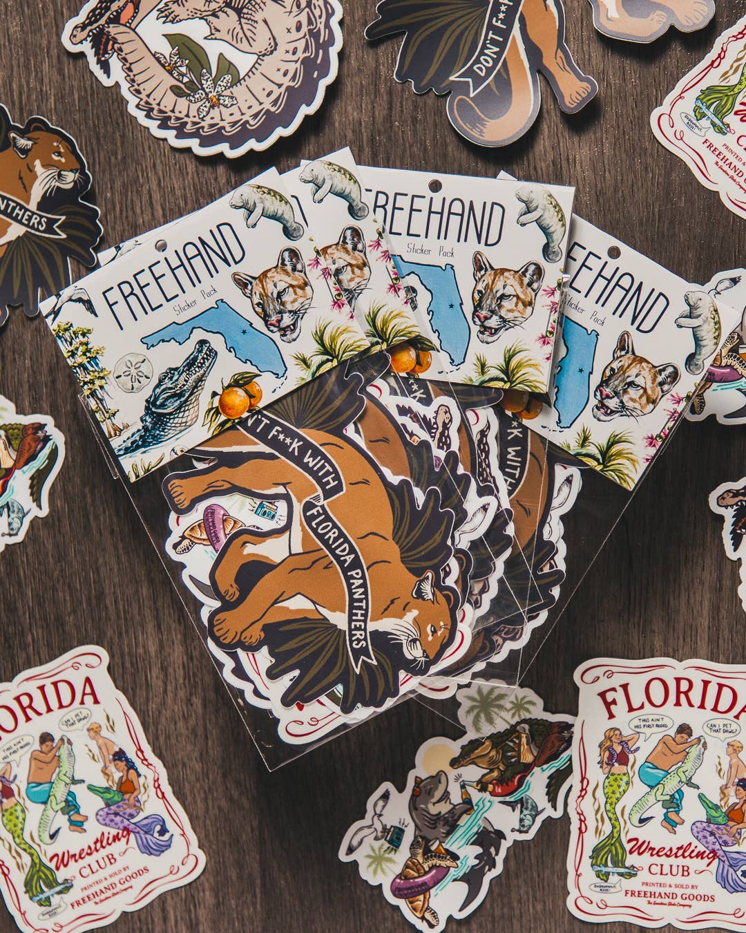 Florida Four Sticker Pack