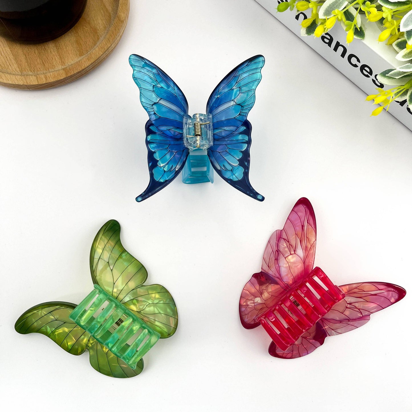 Butterfly Hair Claw Clip