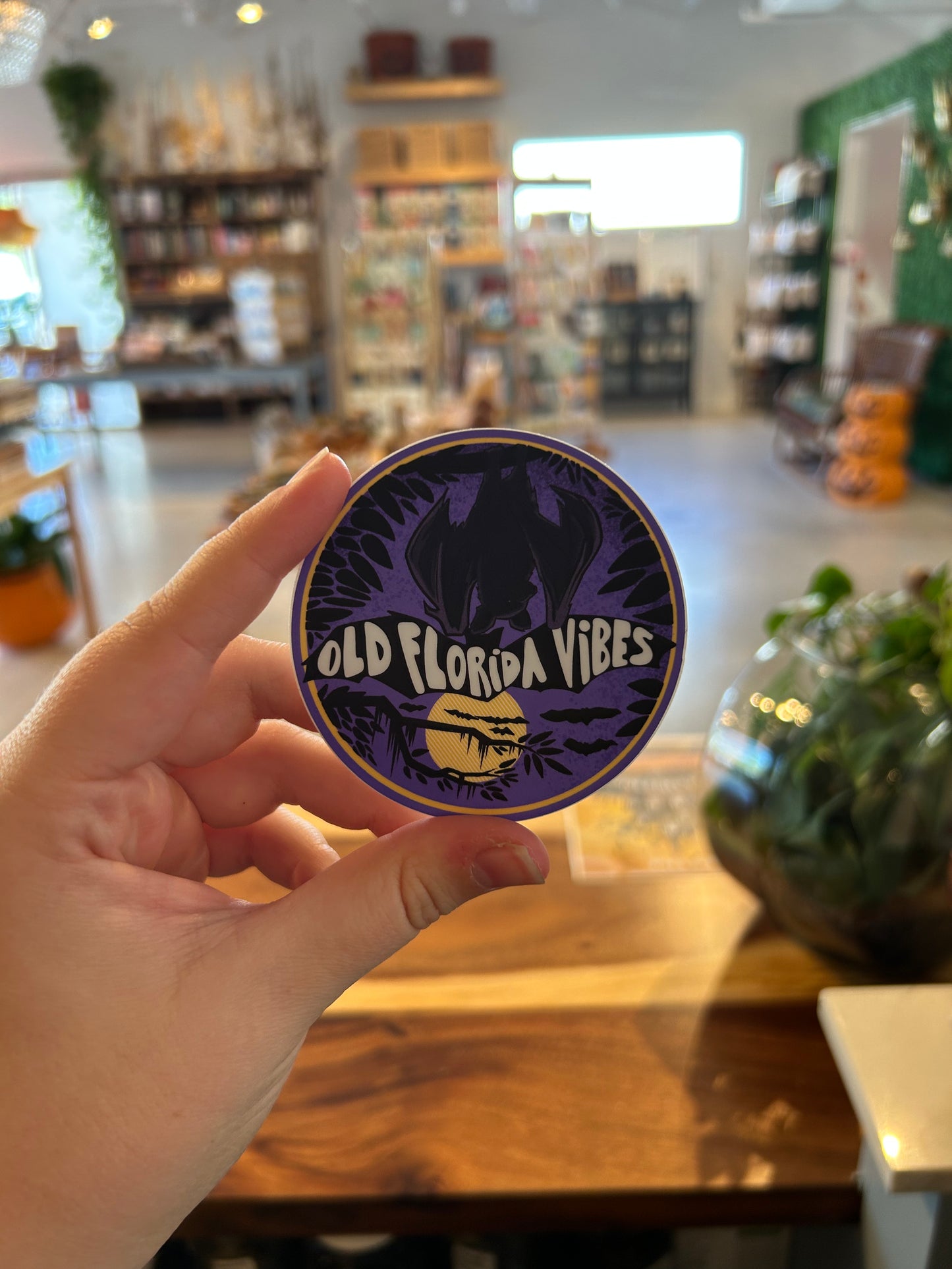Old Florida Vibes Sticker