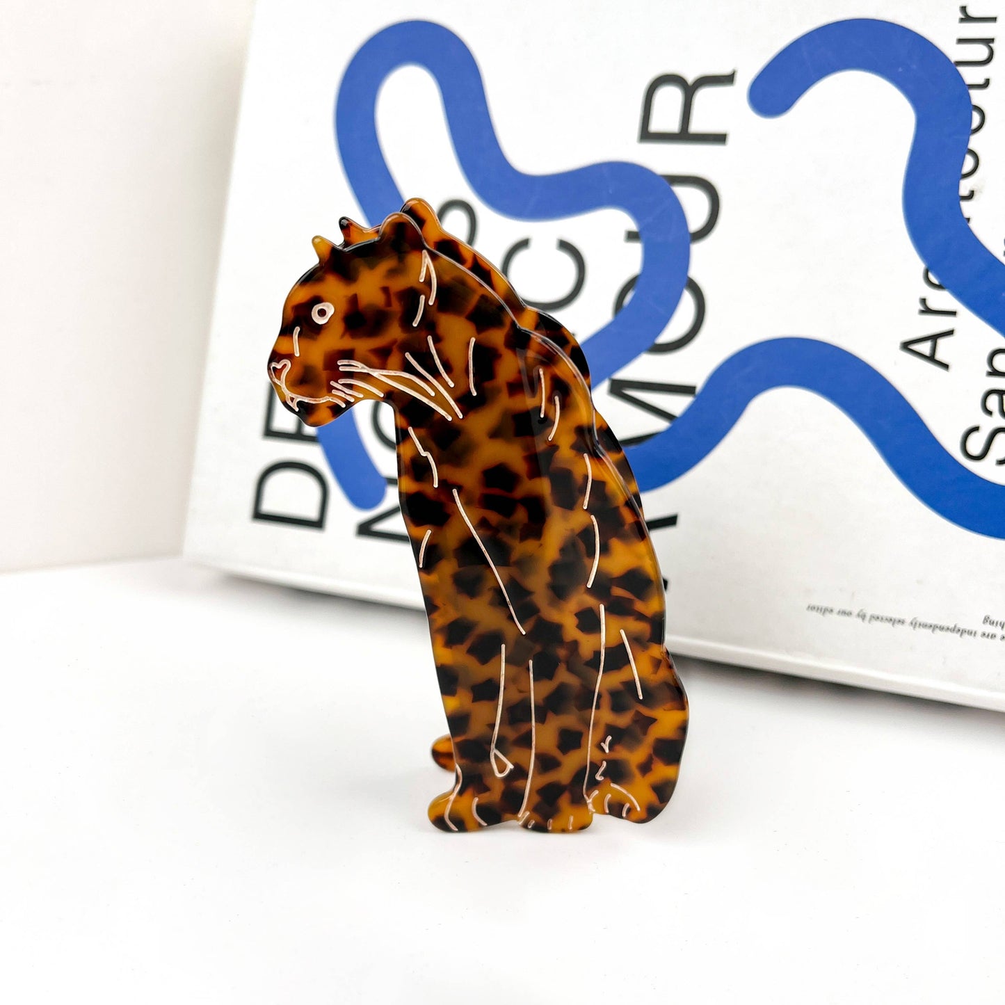 Jaguar Hair Claw Clip