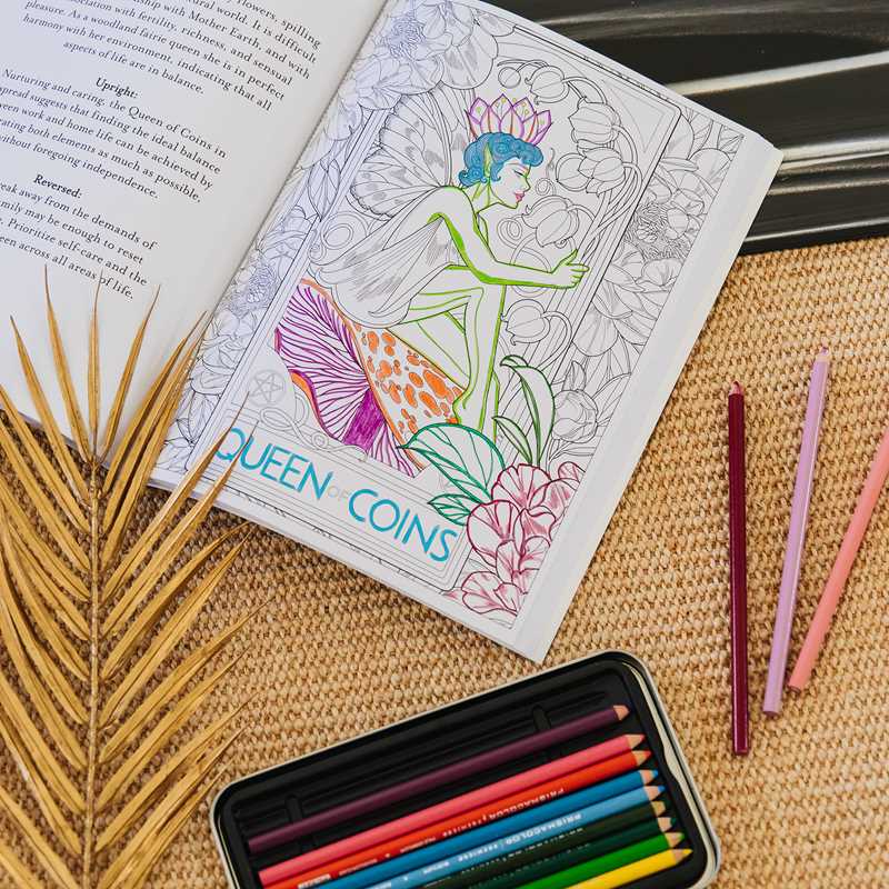 Tarot Coloring by Alexis E. Thomson