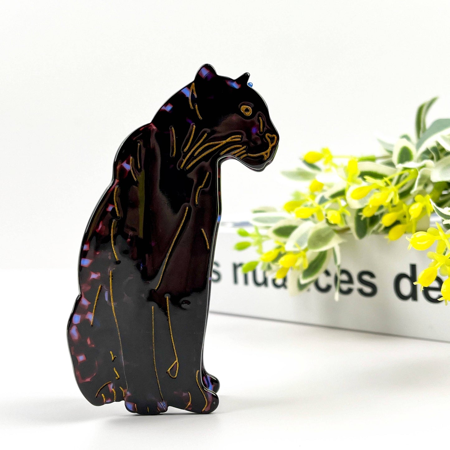 Jaguar Hair Claw Clip