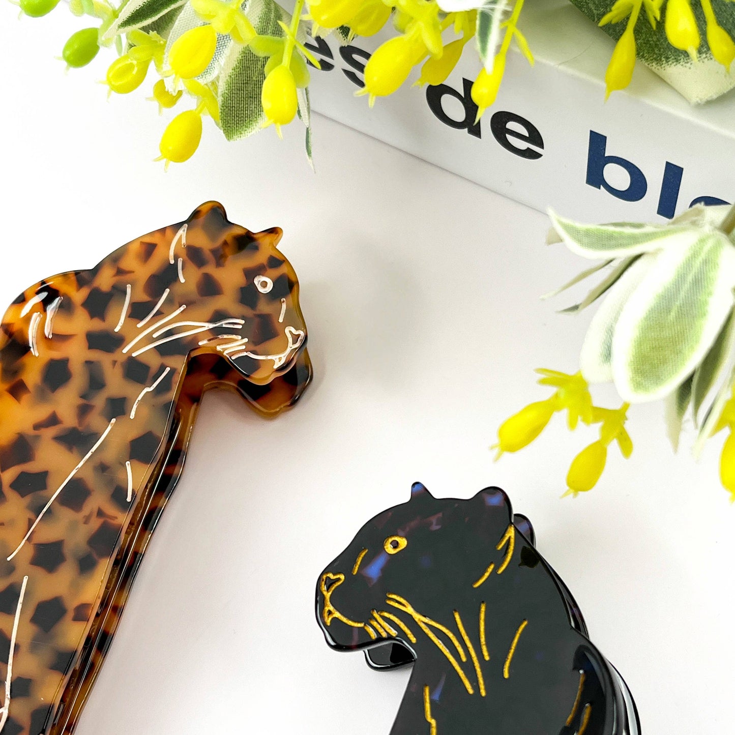 Jaguar Hair Claw Clip