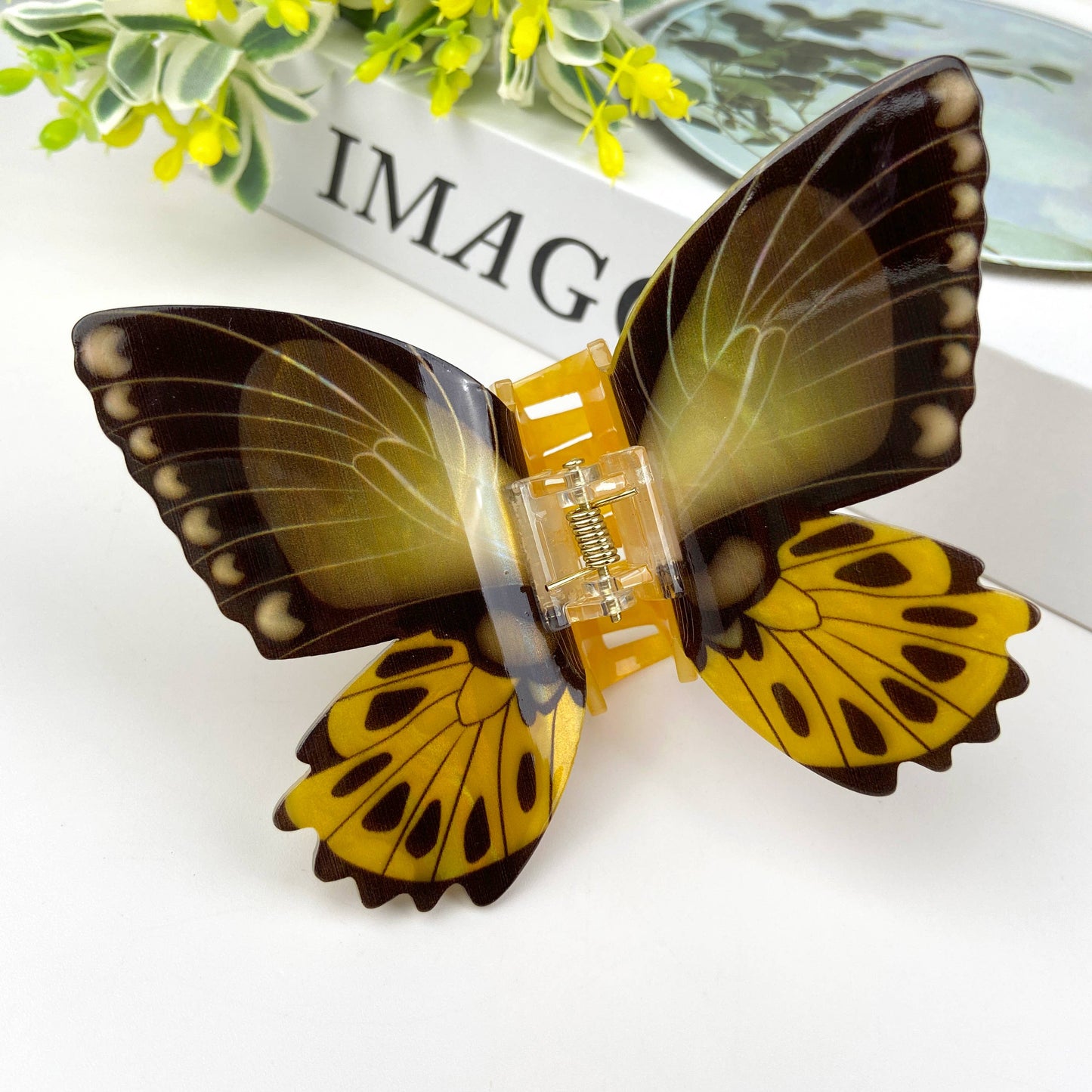 Colorful Butterfly Claw Clips