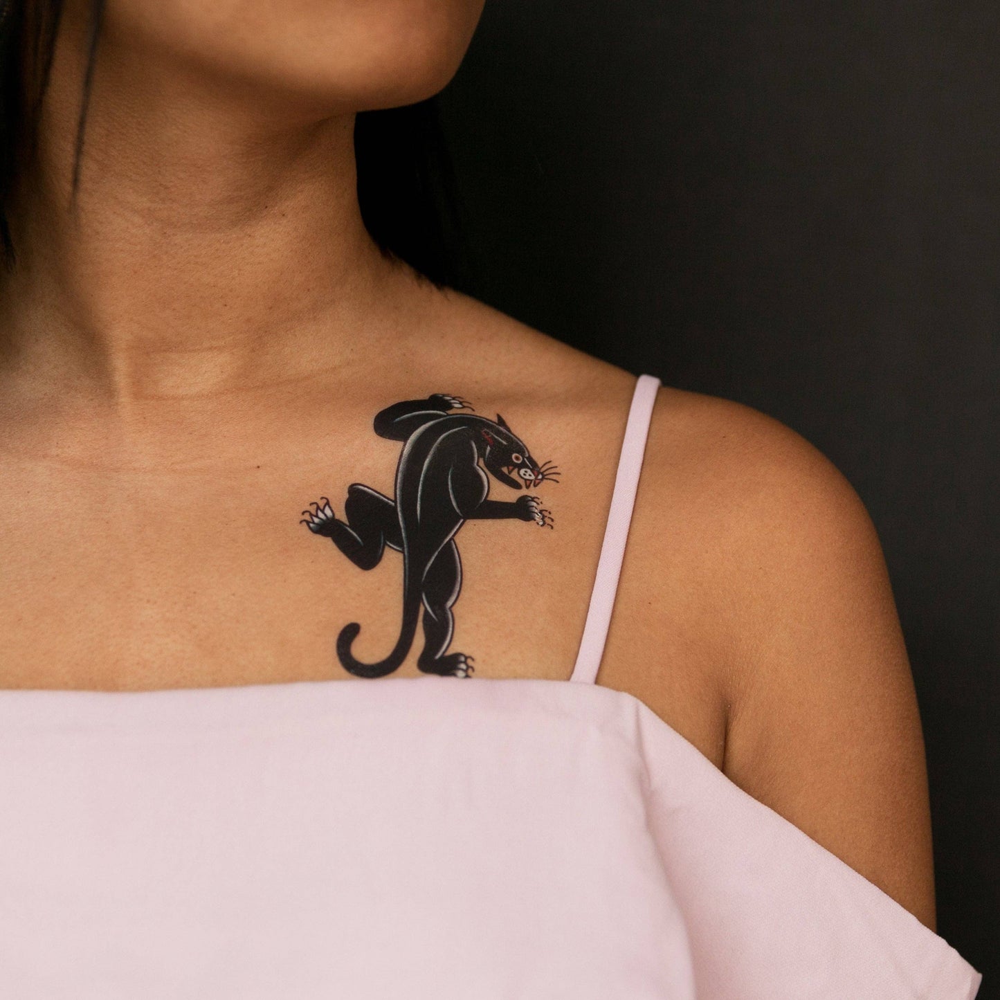 Panther Tattoo Pair