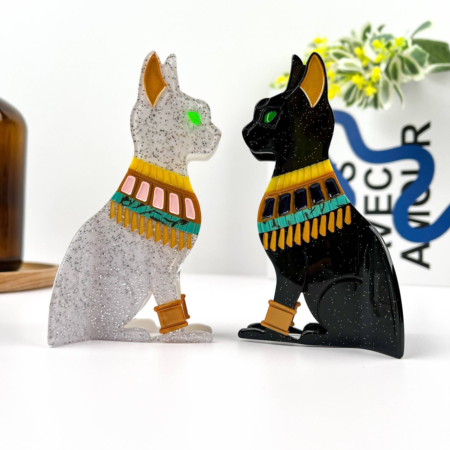 Cute Egyptian Cat Hair Clip