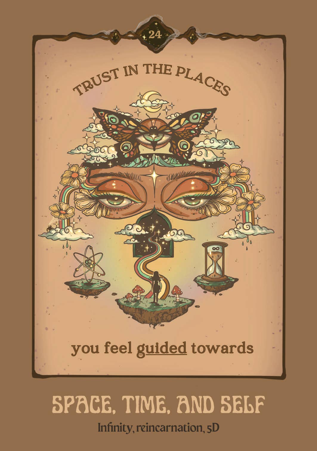 Magical Spirit Oracle: 44 Gilded Cards and 112 Pg Guidebook