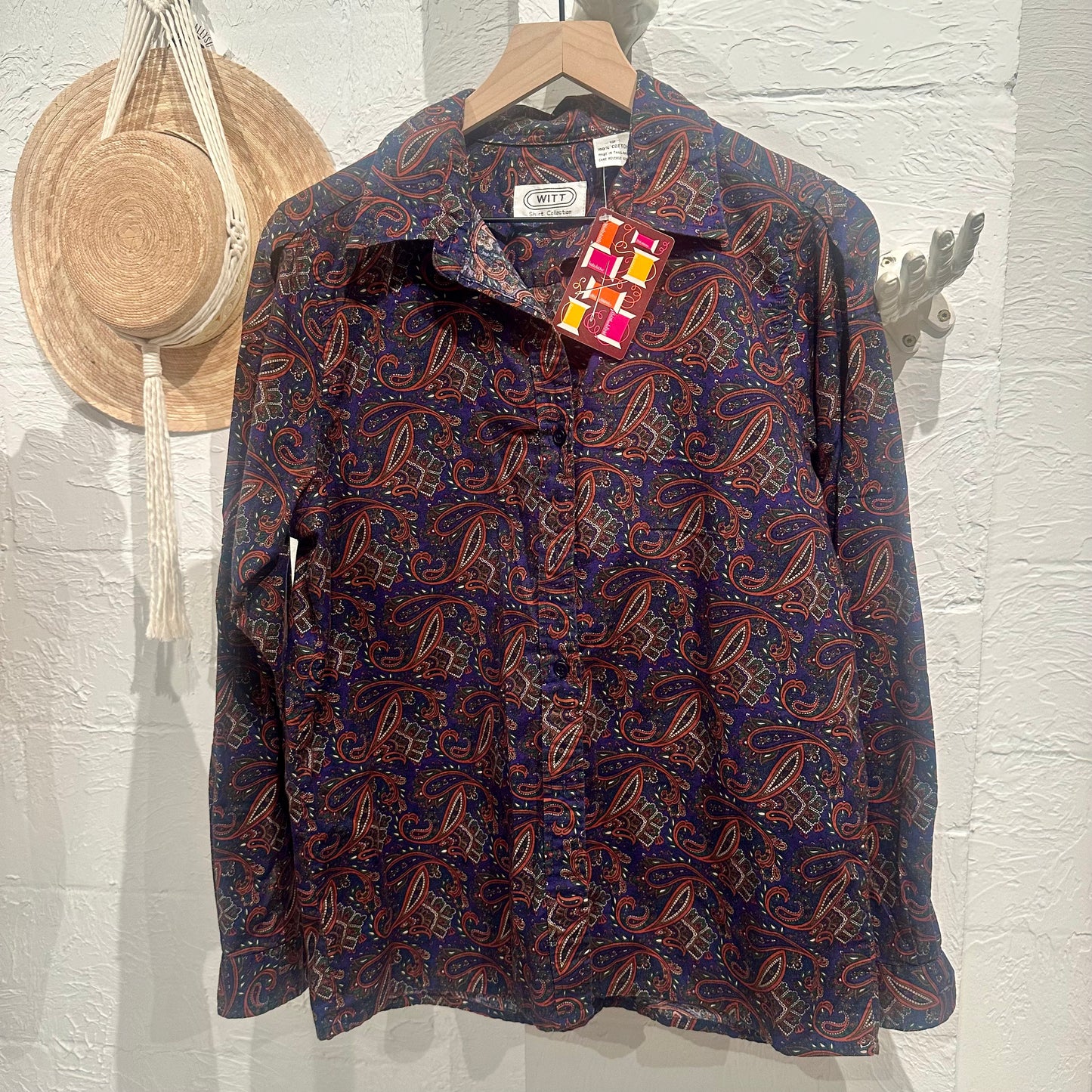 “Witt” Paisley Button Down