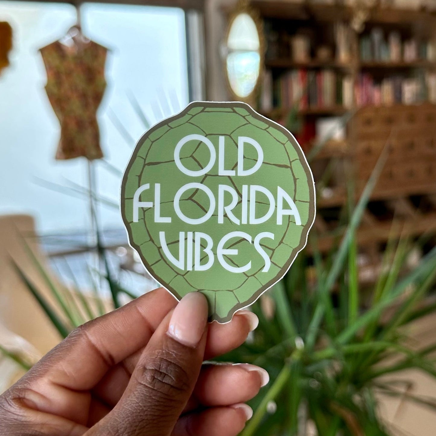 Old Florida Vibes Sticker