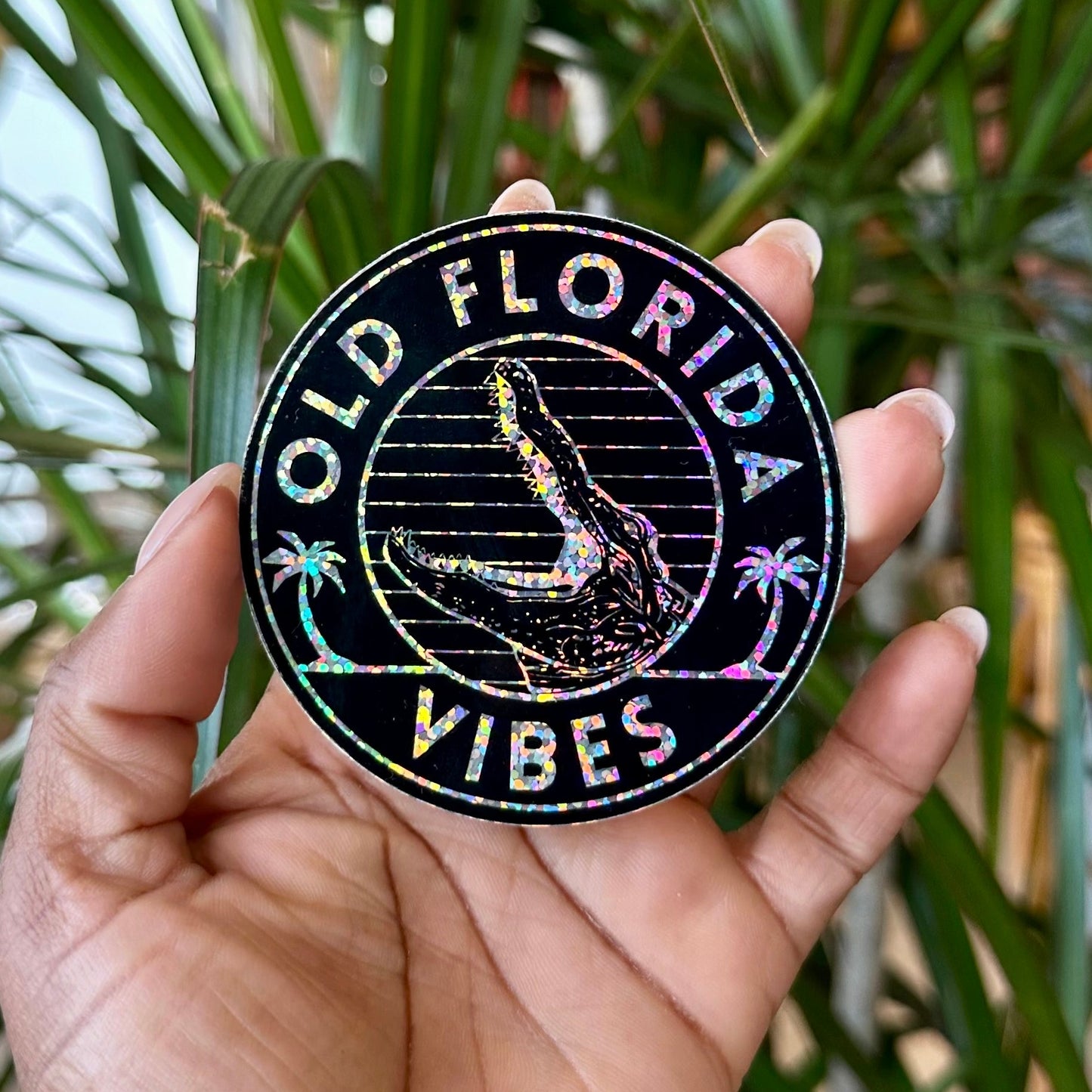 Old Florida Vibes Sticker
