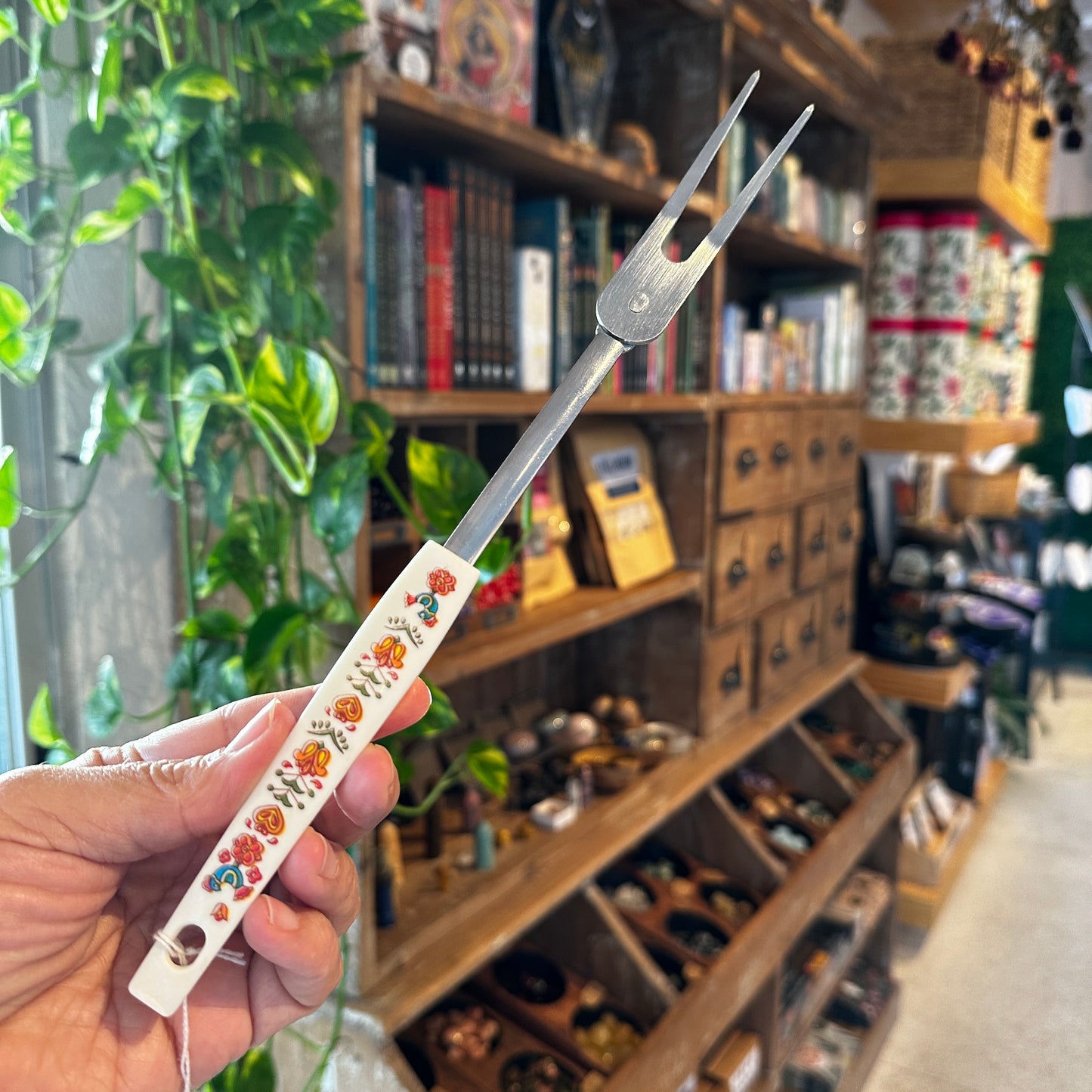Vintage Stainless Japan Barbecue Fork