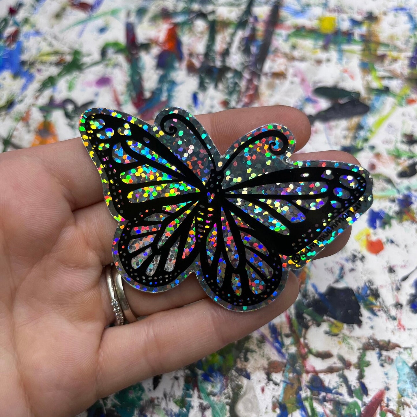 Glitter Monarch by Samm