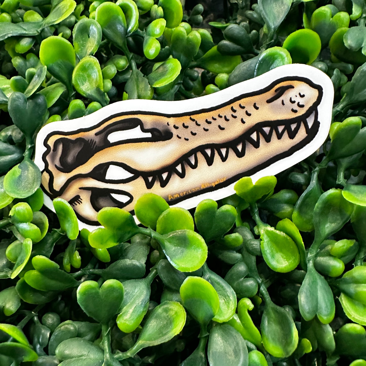 J Clum Skull Stickers