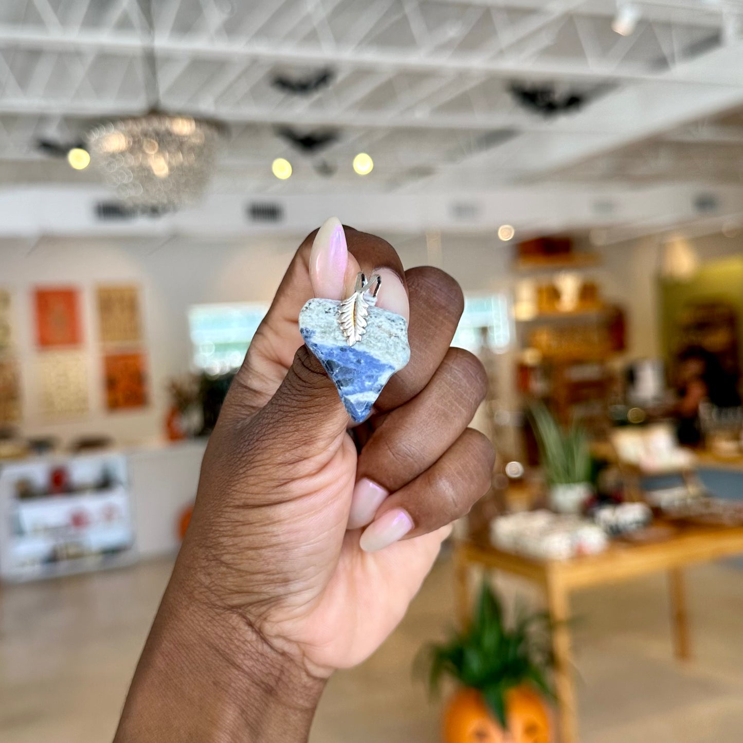 Blue Stone Pendant