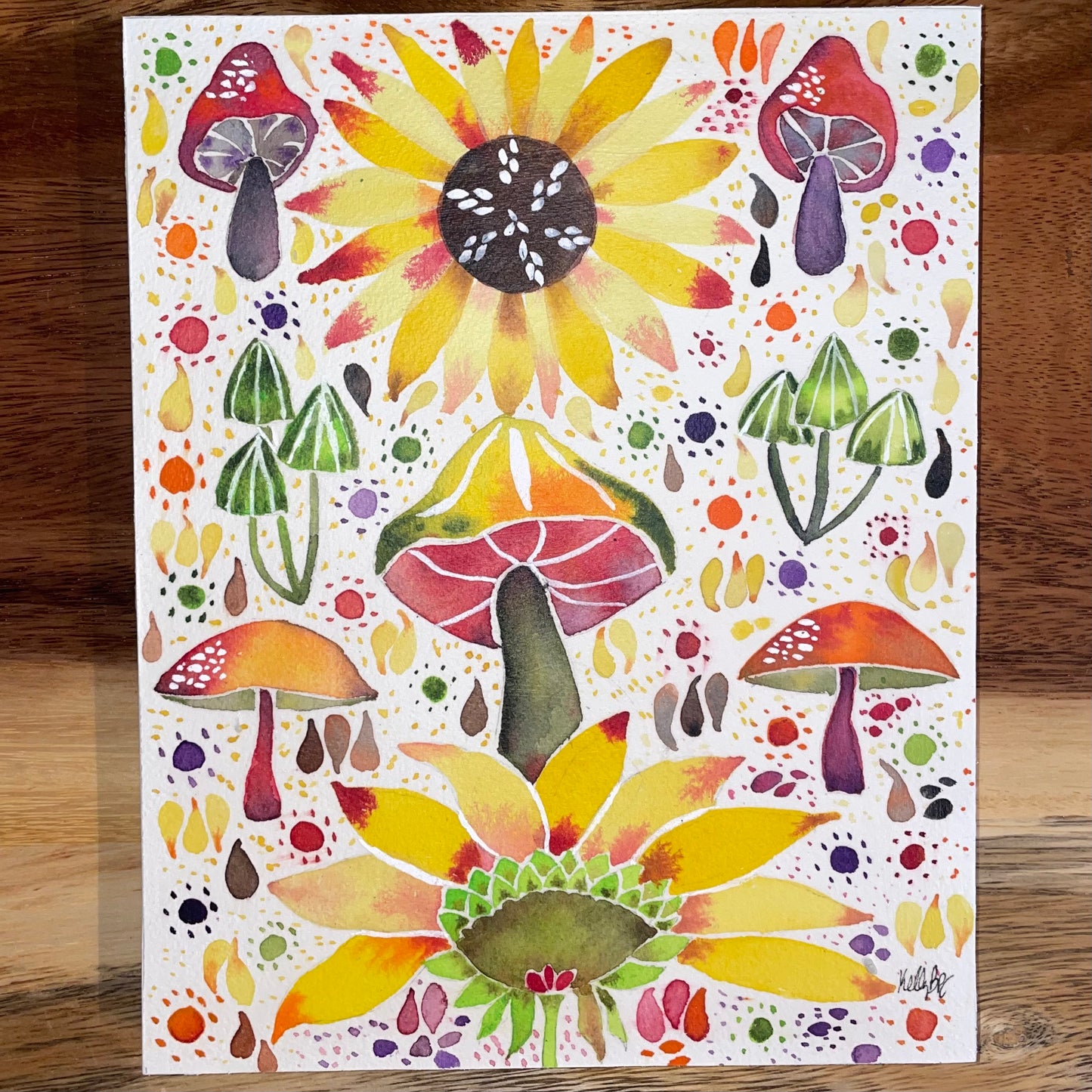 Mushroom Fall - Vertical