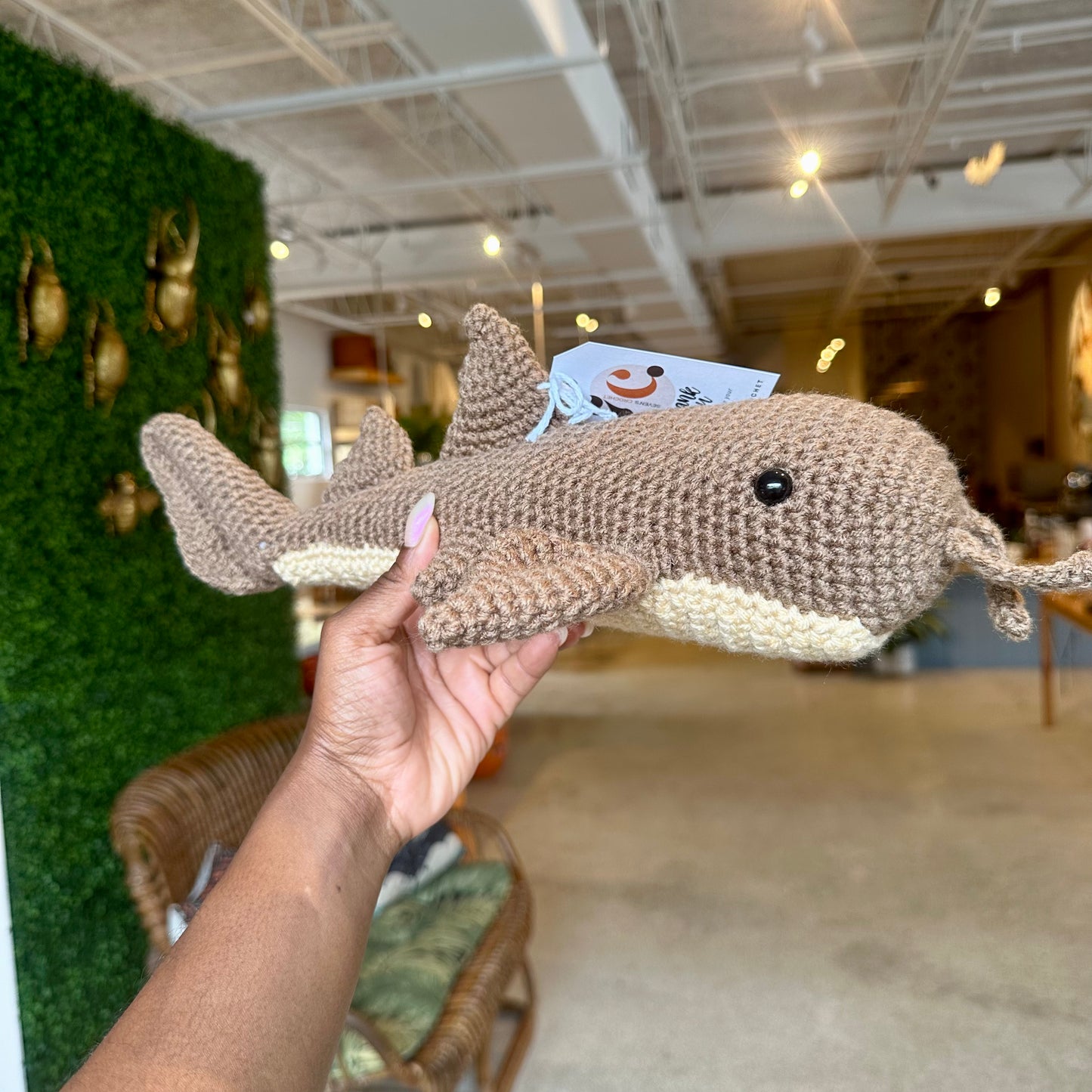 Catfish Yarn Plushie