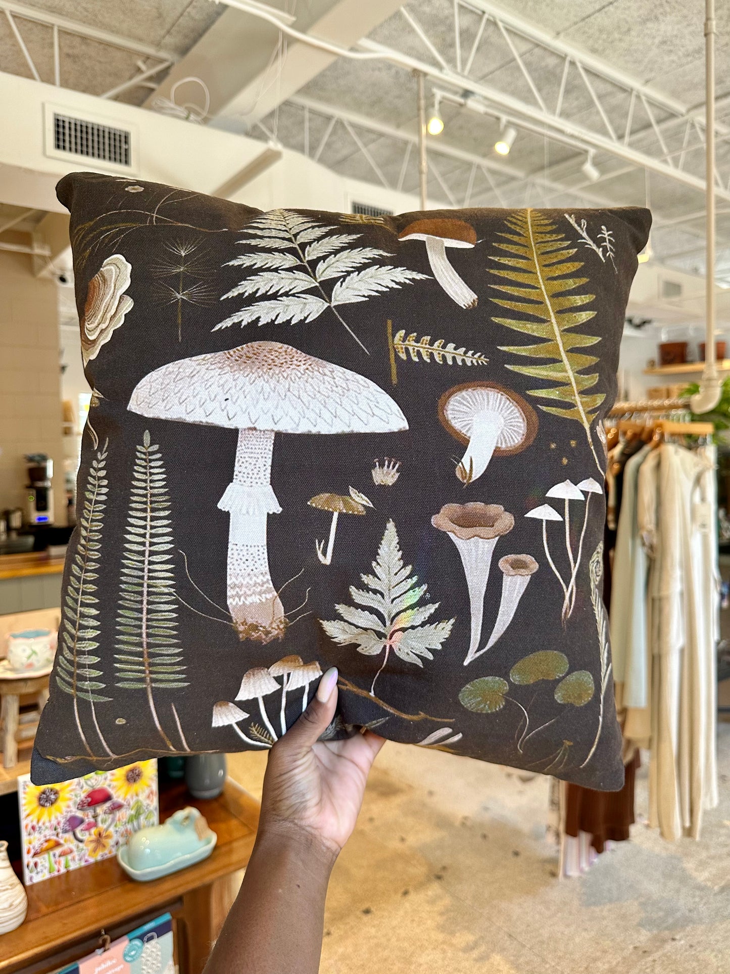 Square Mushroom Pillow