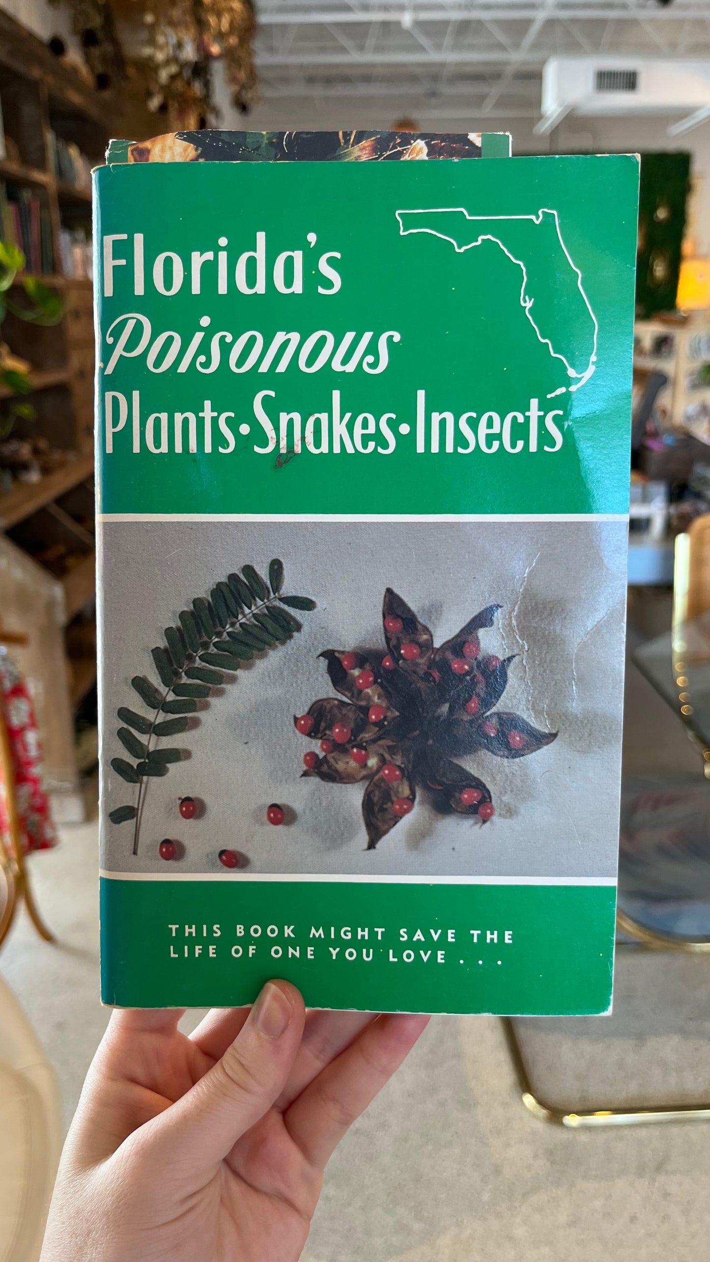 Florida’s Poisonous Snakes, Plants Insects Book