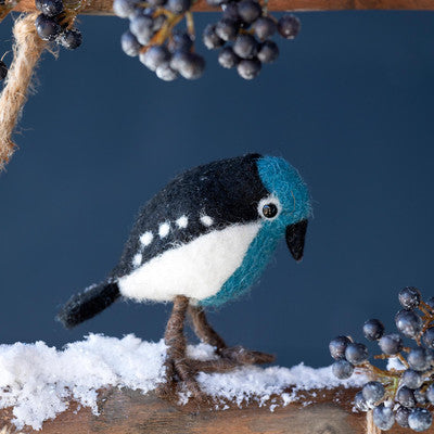 Handmade Wool Felt Bird Ornaments