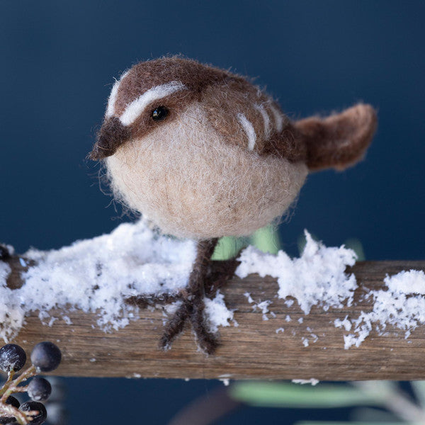 Handmade Wool Felt Bird Ornaments