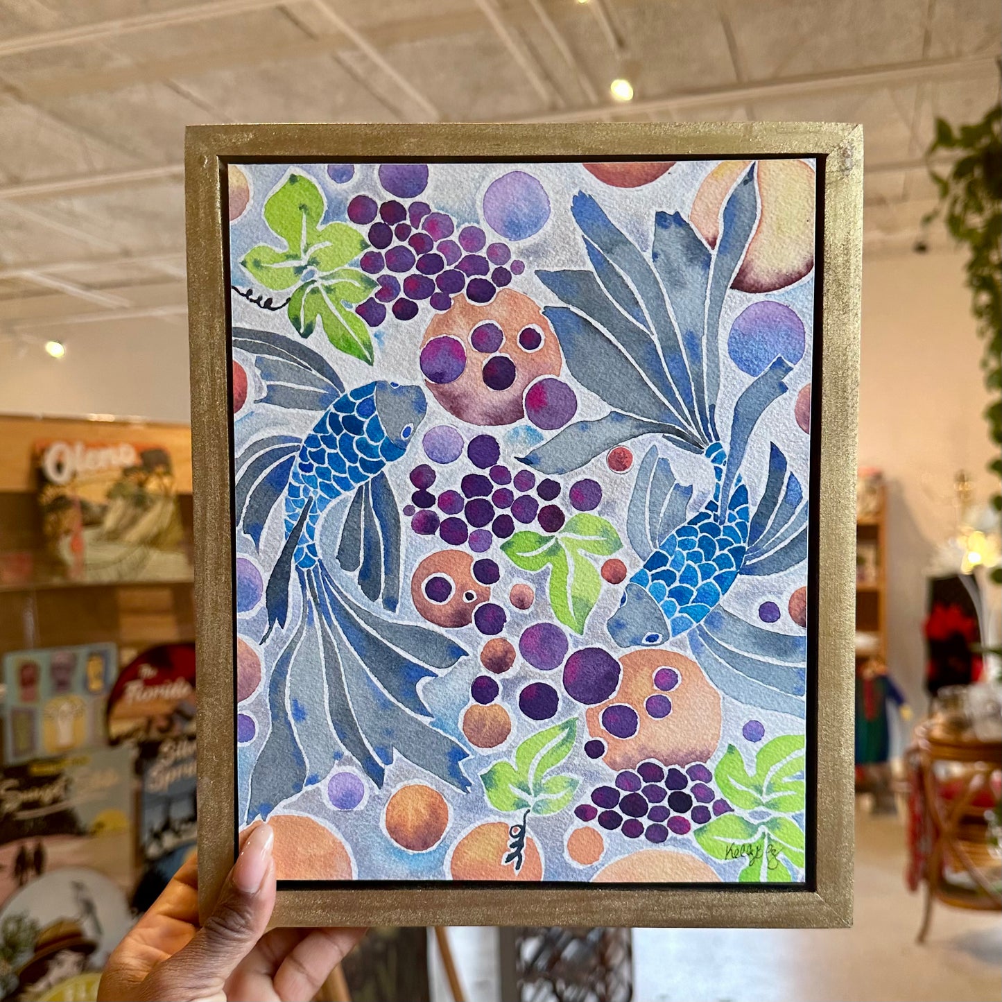 Flower Fibers Art