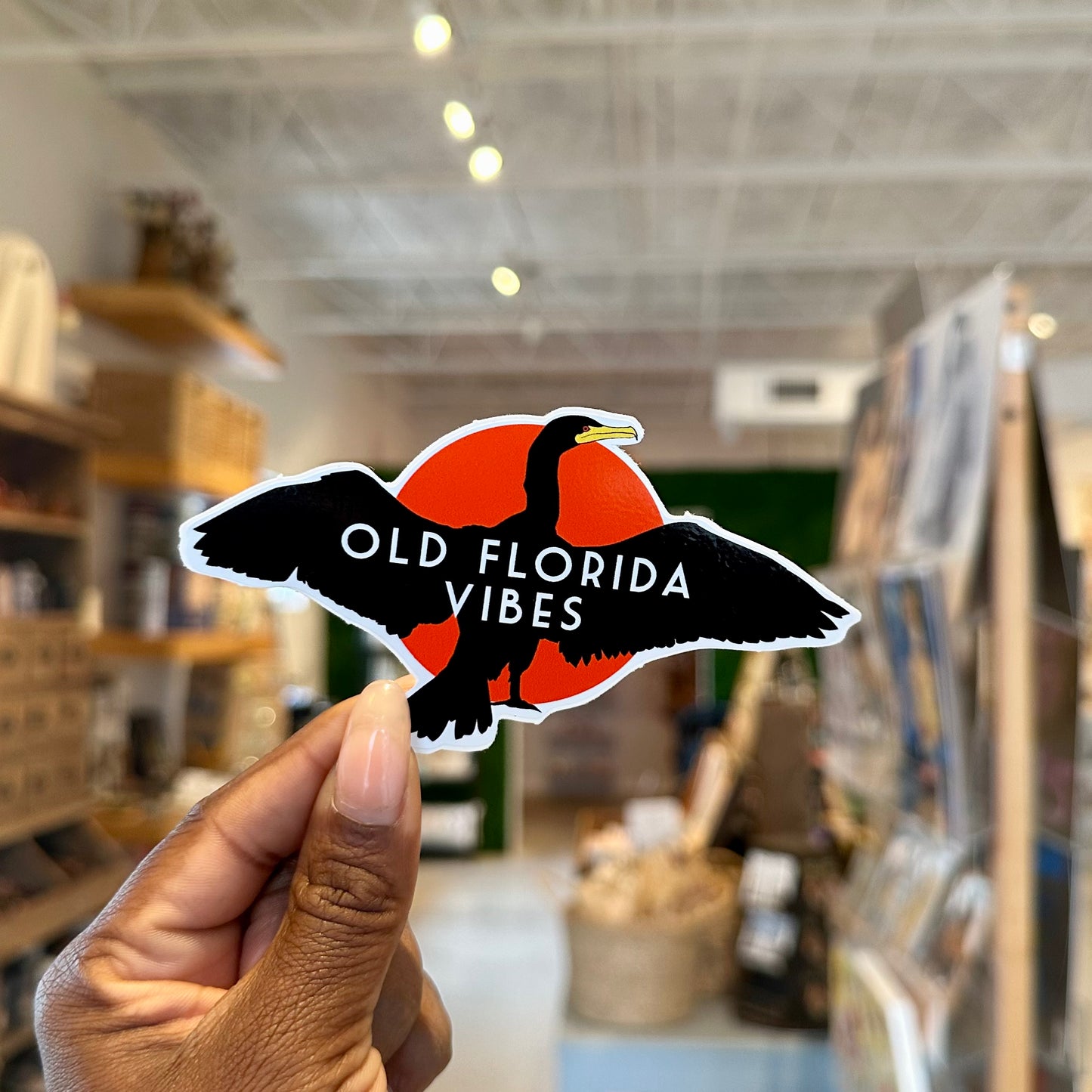 Old Florida Vibes Sticker