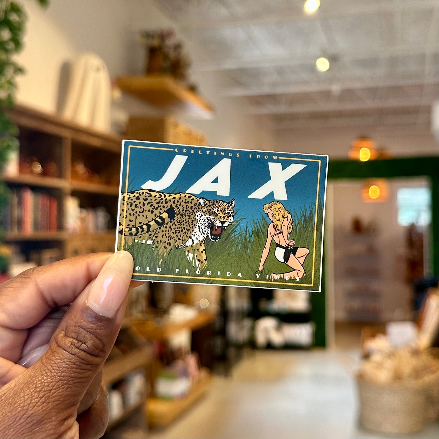 Old Florida Vibes Sticker