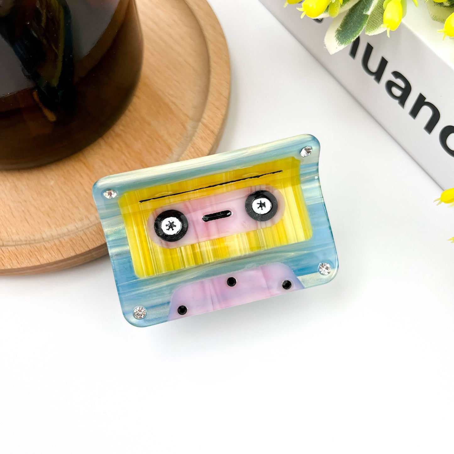 Tape Hair Claw Clip