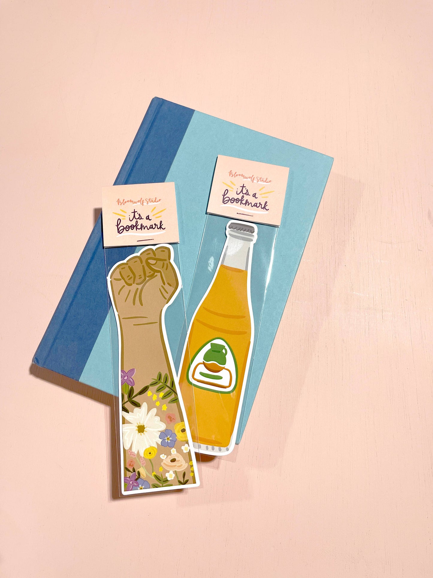 Wildflowers Die Cut Bookmark