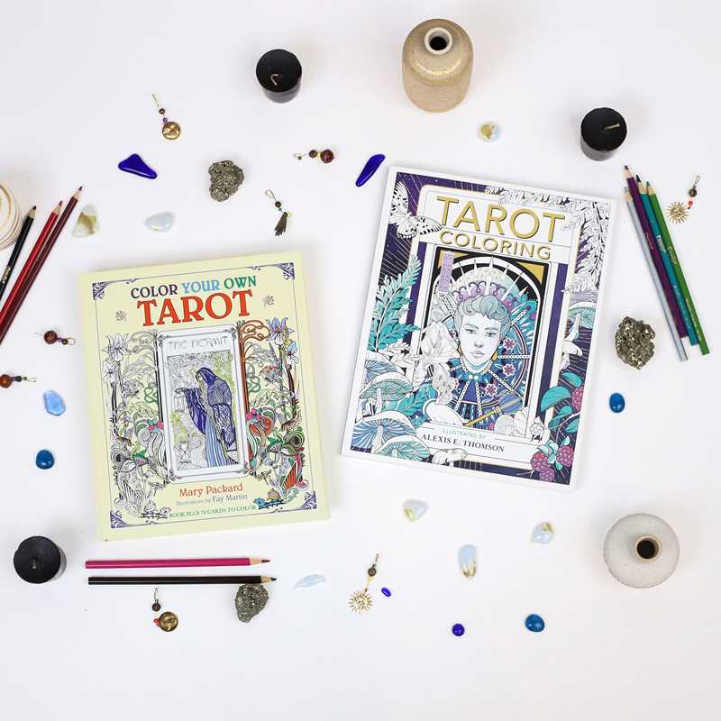 Tarot Coloring by Alexis E. Thomson