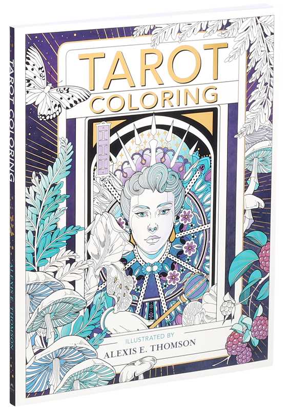 Tarot Coloring by Alexis E. Thomson