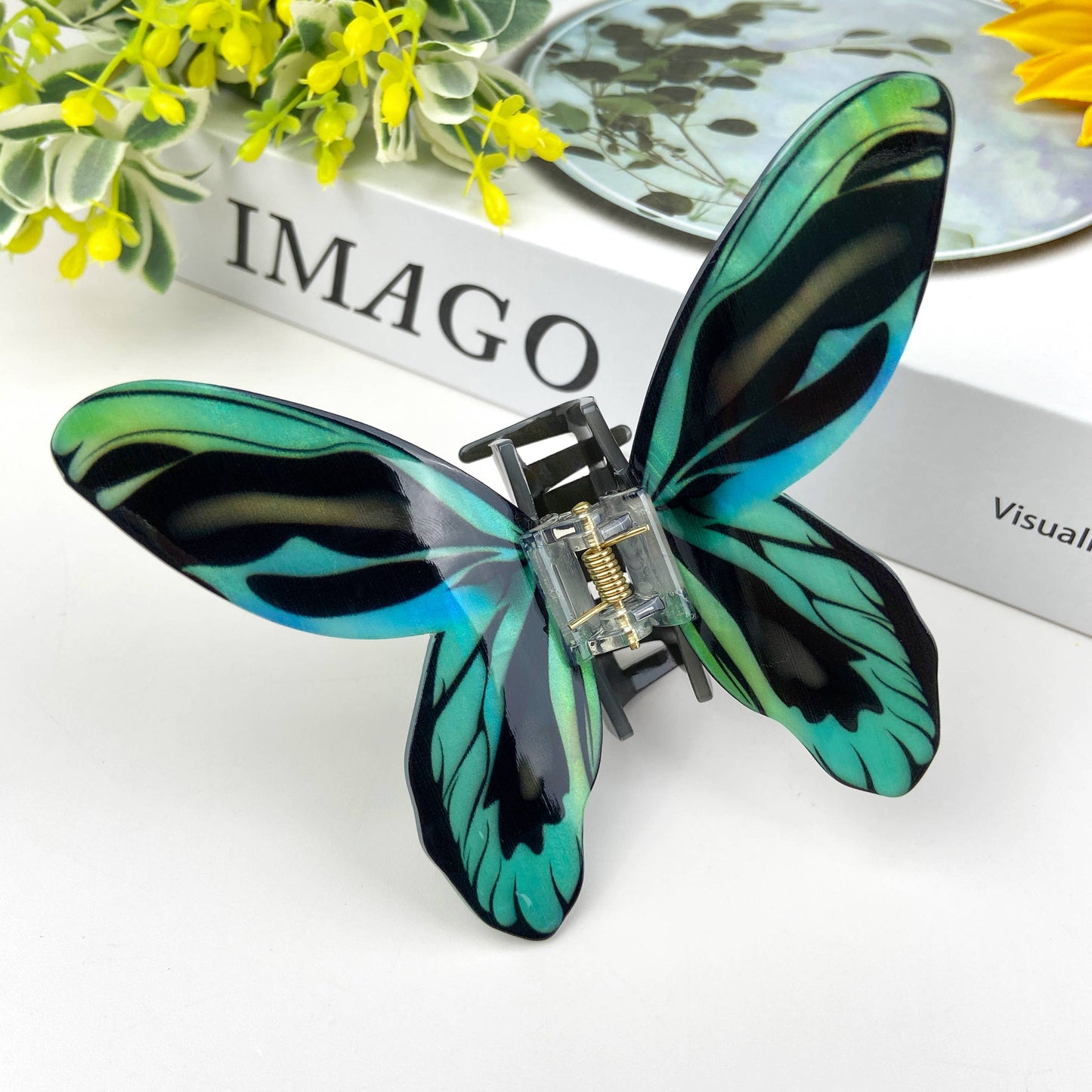 Colorful Butterfly Claw Clips