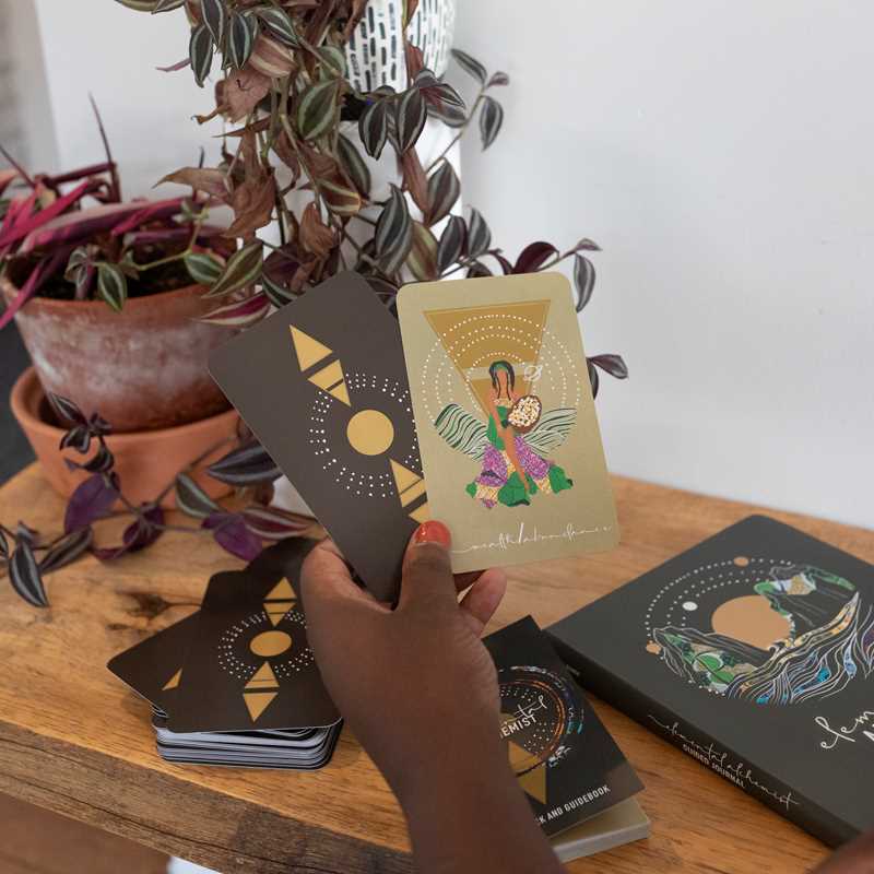 Elemental Alchemist Oracle Deck and Guidebook by Nyasha Williams