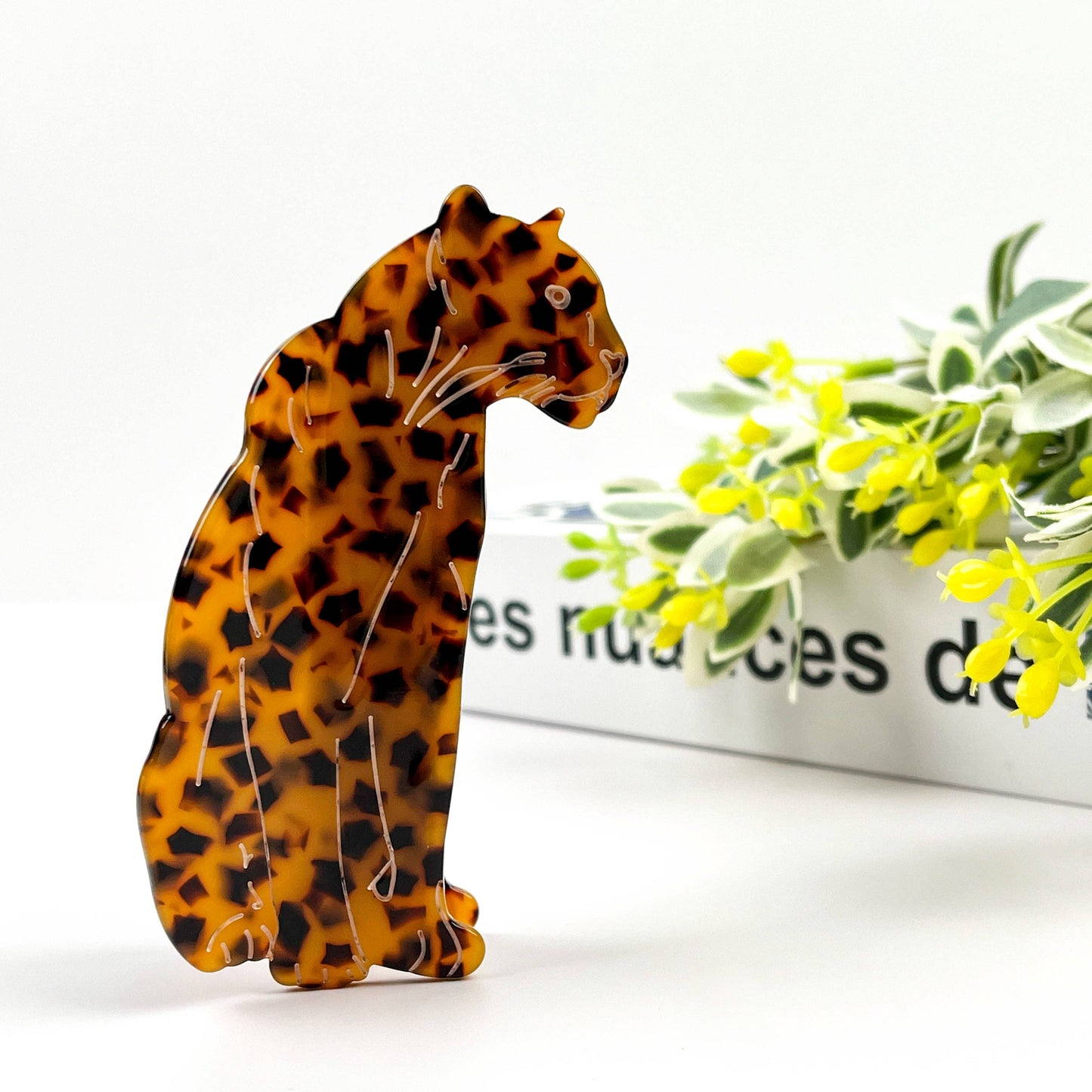 Jaguar Hair Claw Clip