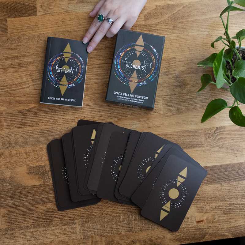 Elemental Alchemist Oracle Deck and Guidebook by Nyasha Williams