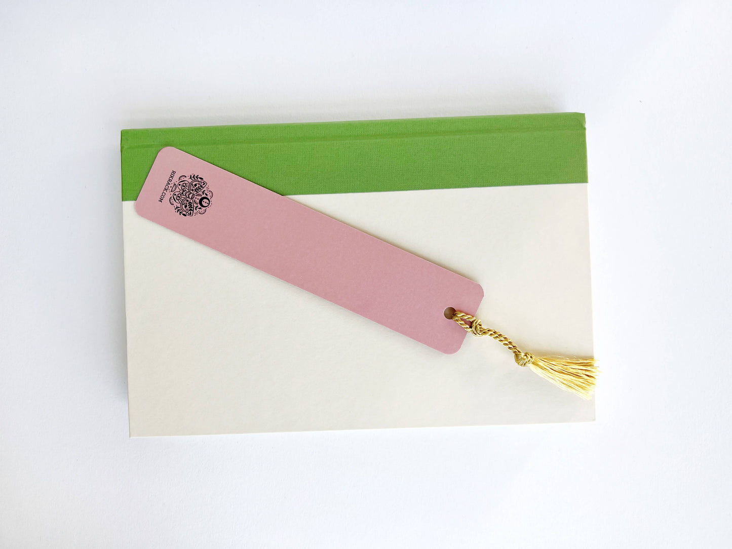 Strawberries Embroidery Tassel Bookmark