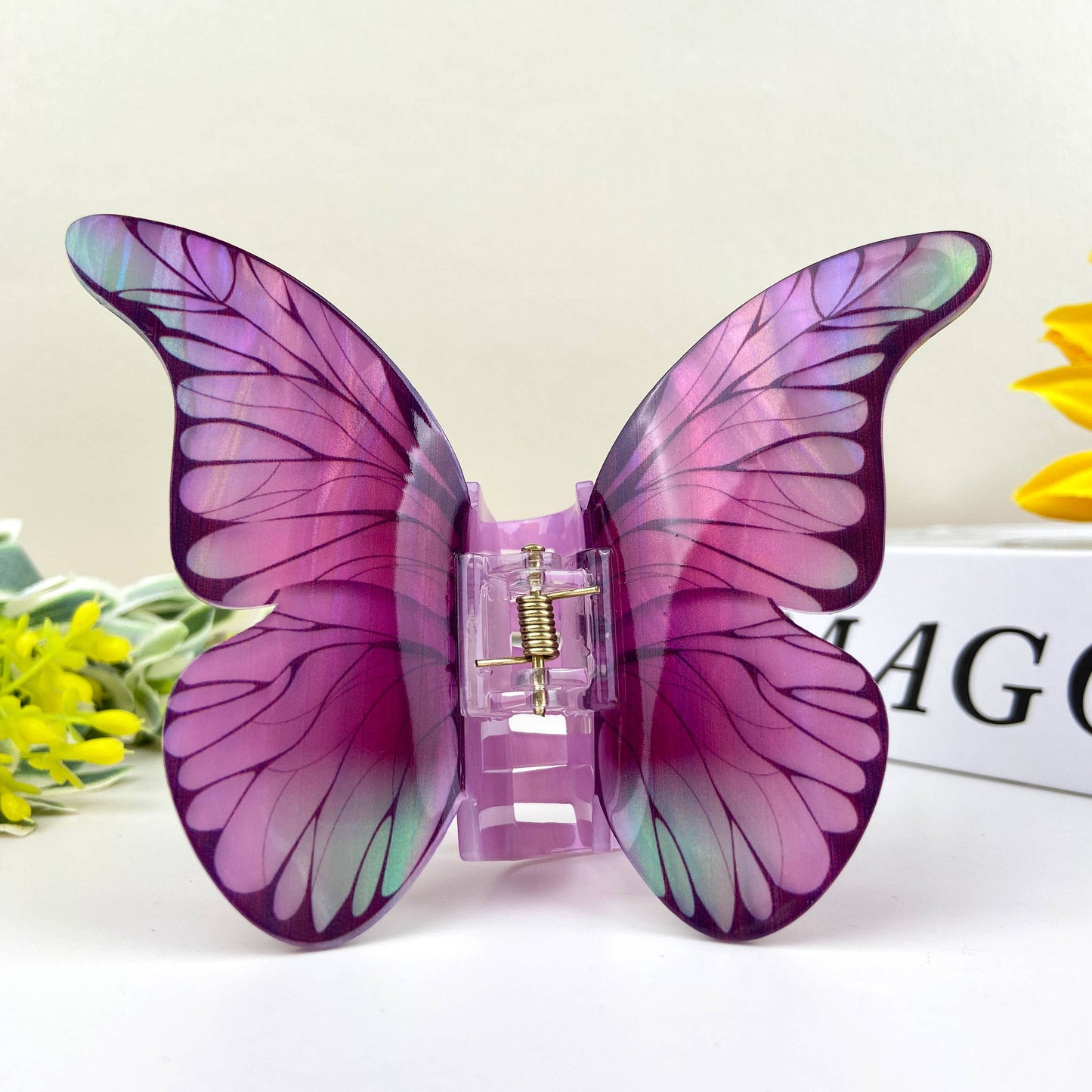 Colorful Butterfly Claw Clips