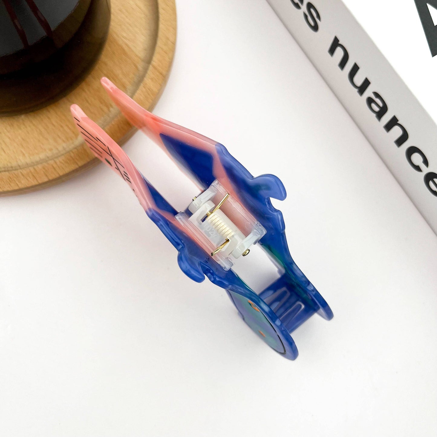 Pink Revolver Claw Clip