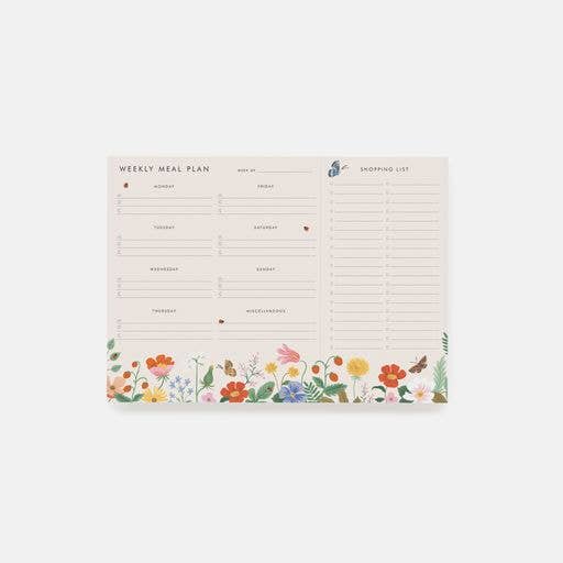 Strawberry Fields Meal Planner Notepad