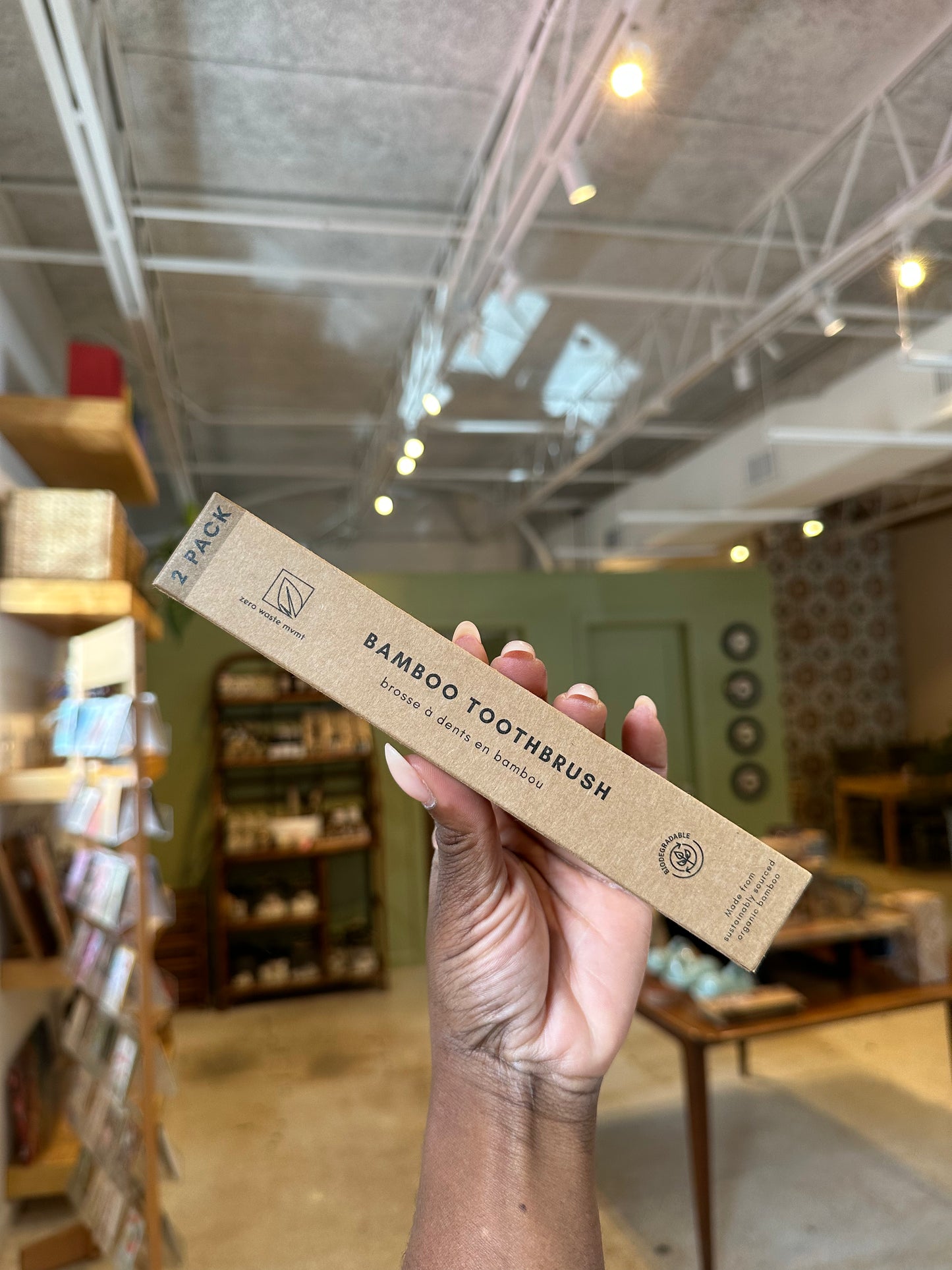 2 Pack Bamboo Toothbrush